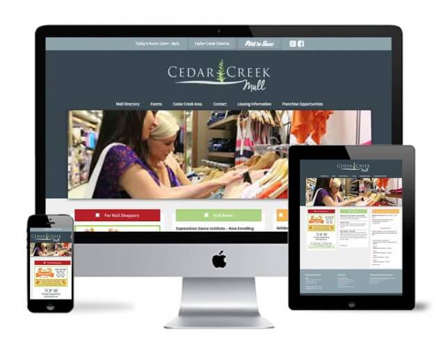 cedar creek mall web site